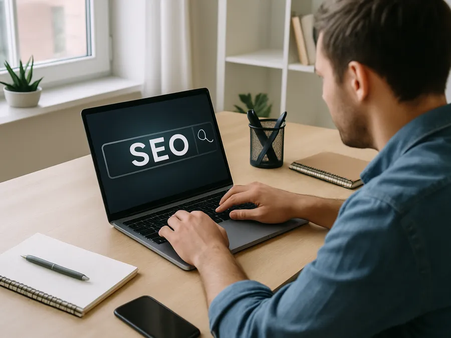SEO Agency — on location
