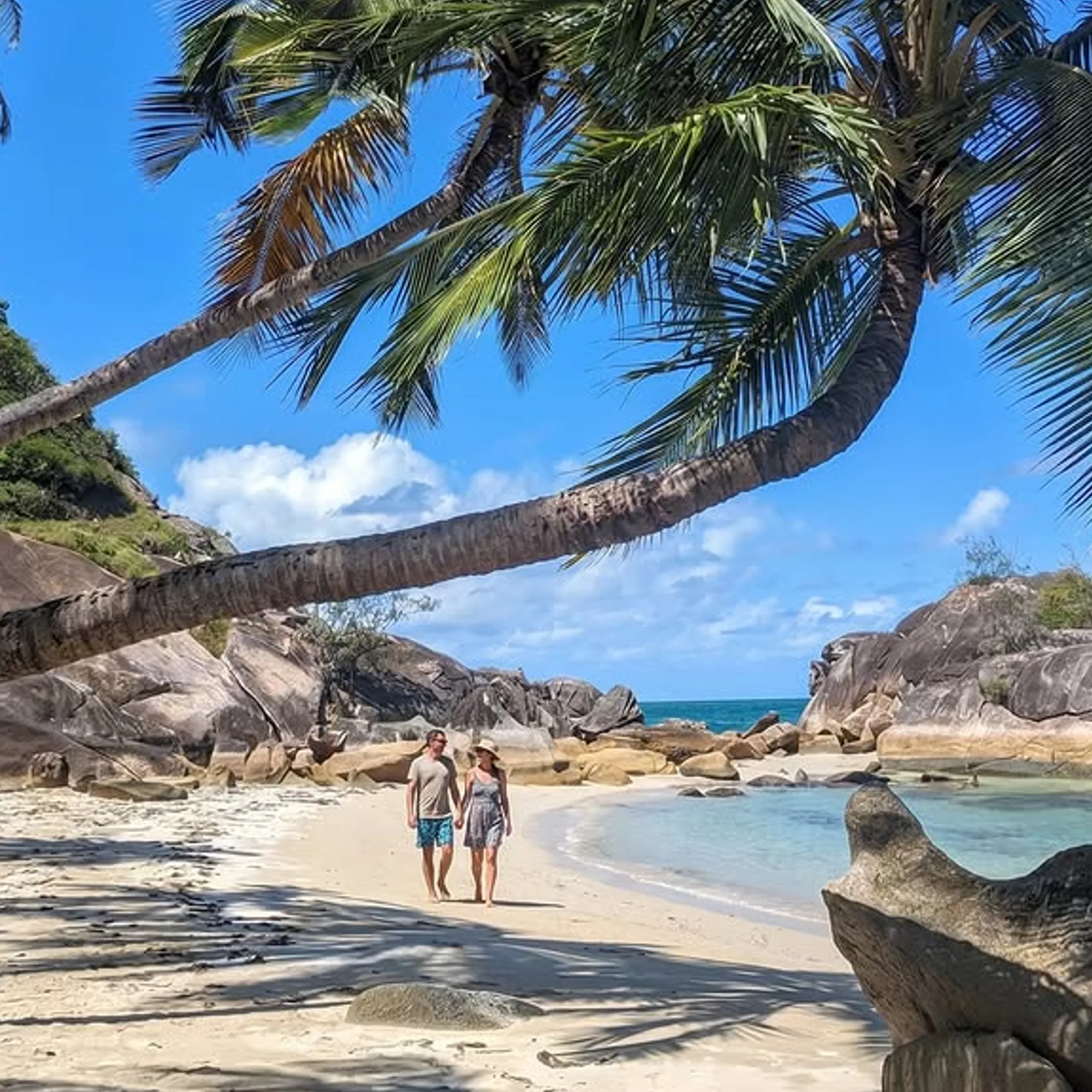 tropical island escape