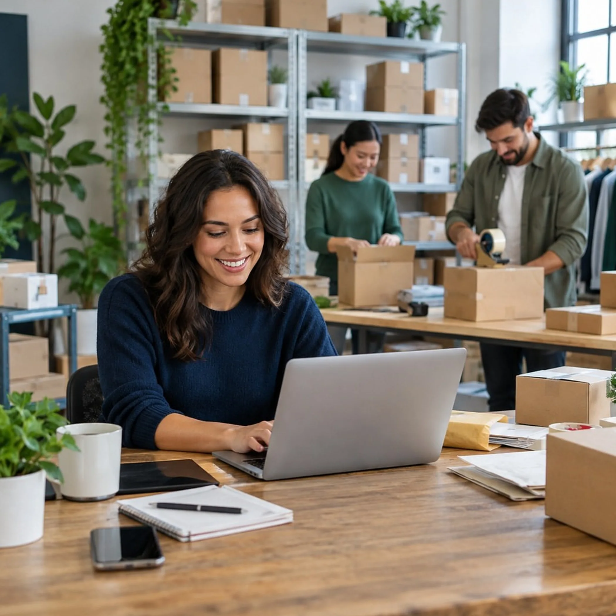 e-commerce inventory packing operations